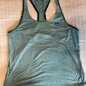 Under Armour Women's Racerback Tank Top - Sage